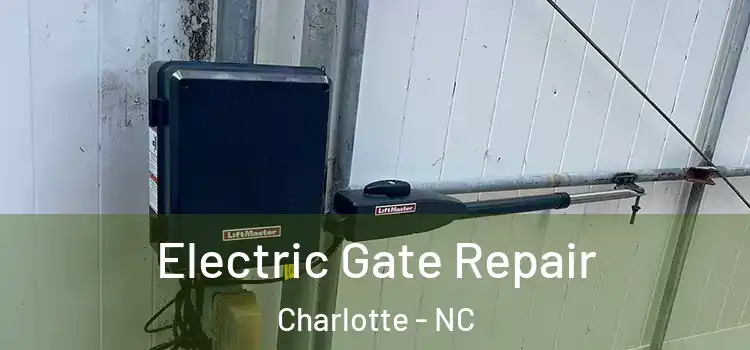  Electric Gate Repair Charlotte - NC
