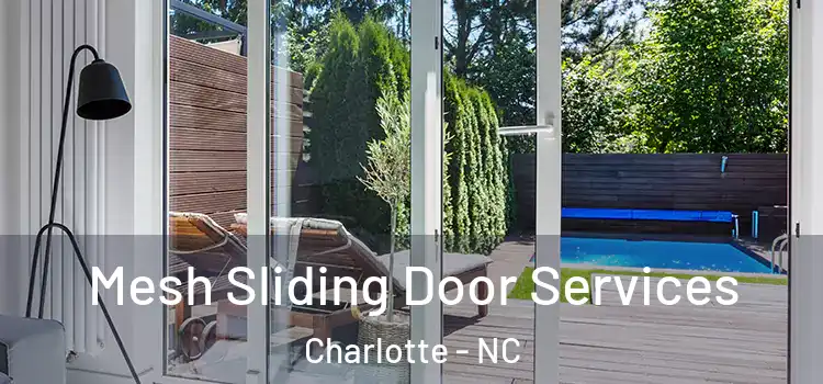 Mesh Sliding Door Services Charlotte - NC